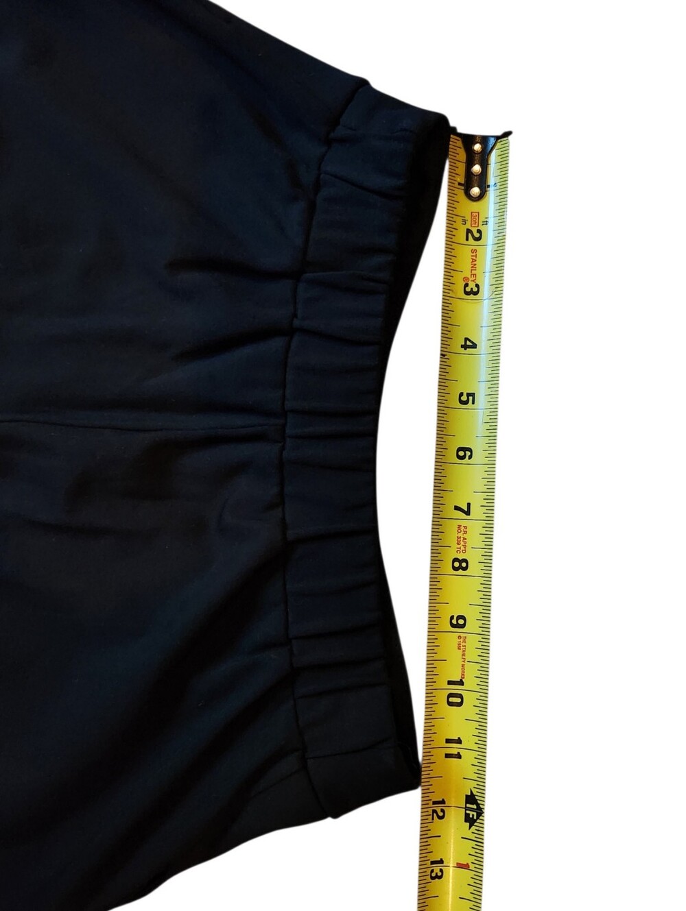 Alembika Ozai N Ku Pillar Ponte Lantern Pull On Black Pant Pleat Tapered S 6-8 - Picture 9 of 16